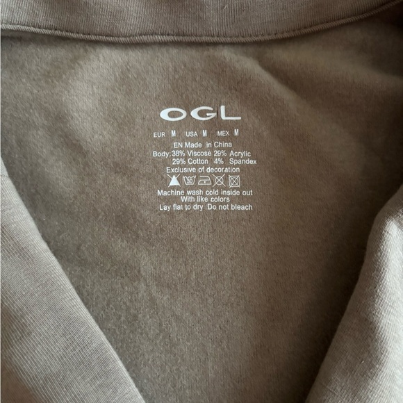 OGL Tan Long Sleeve Top - Picture 4 of 10